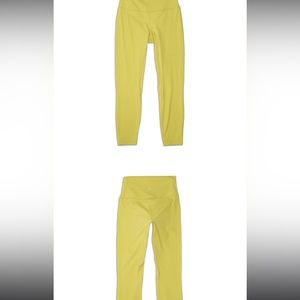 Lululemon align 25’ leggings in Yellow Serpentine